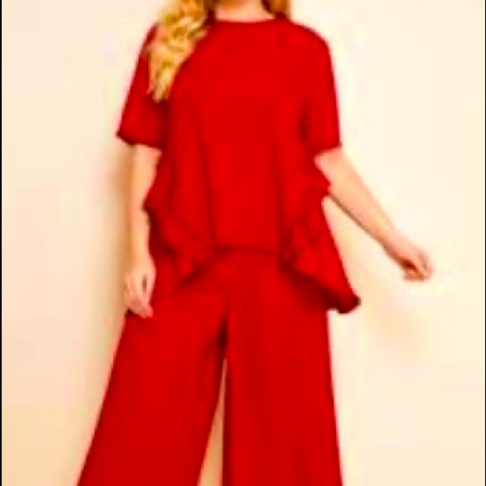 Red Hot Pant Set
